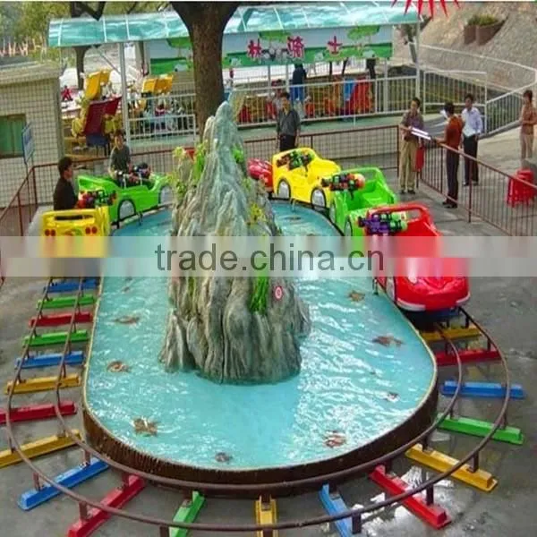 Funfair park amusement park water amphibious chariots island amusement ride for sale