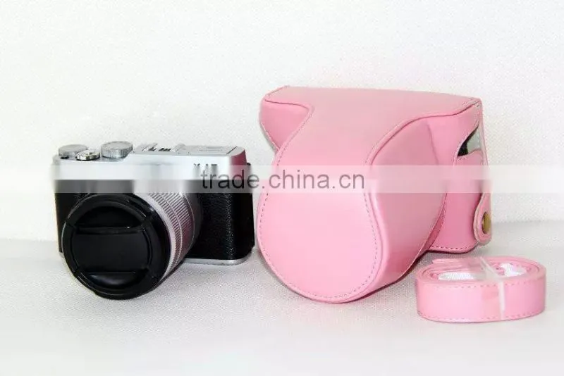 Custom Best Selling Leather Digital Camera Case Bag