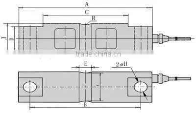 Bridge type load cell ZH-CZL131
