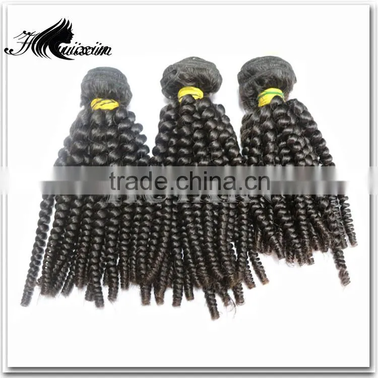 Natural brown curly hair weaving Filipino hair extensions