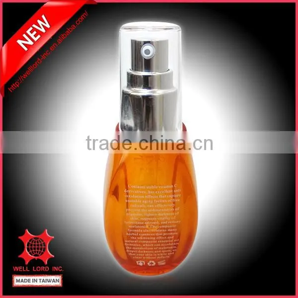 Promotion gold sprayer graceful purple PET resin scent Atomizers