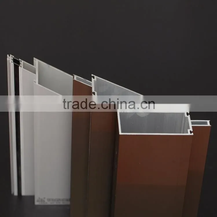 Curtain wall aluminium profiles