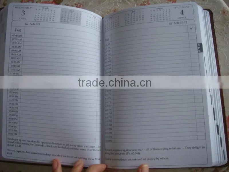 2016 Fashion Paper Notebook with Magnet Clasp in hard cover
