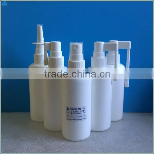 100ml HDPE Rod Nozzle Throat Spray Bottle