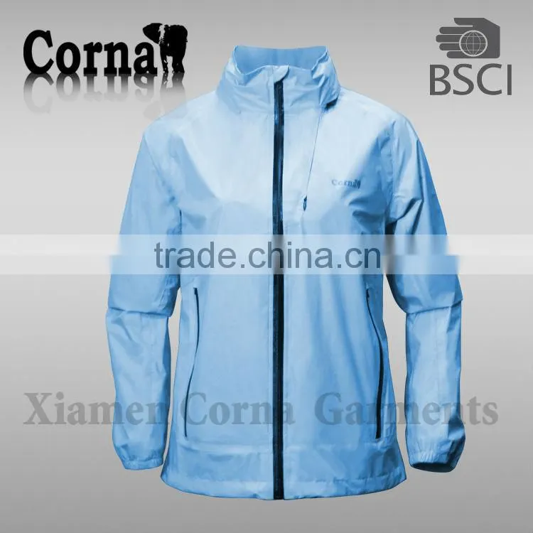 women fashion lightweight seam taped softshell jacket