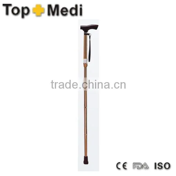 new design folding aluminum adjustable walking stick for disabled