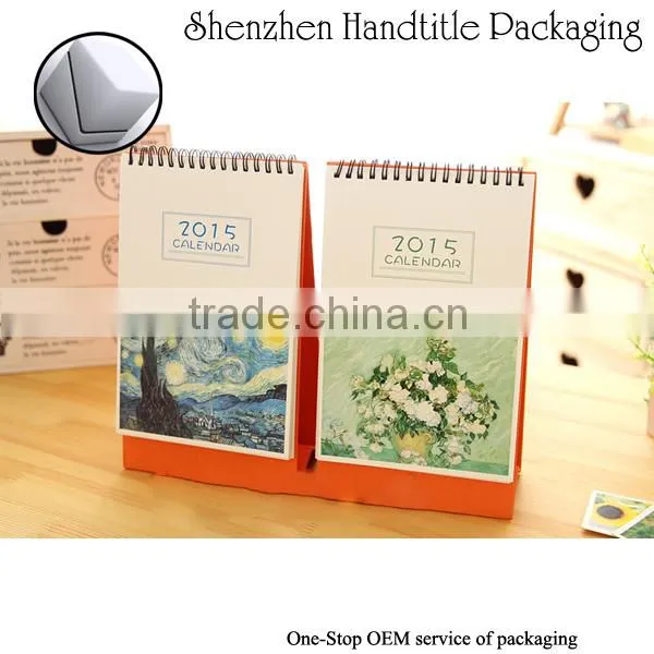 Customized design calendar cube with Special shape Environmental recyclable magic cube calendar