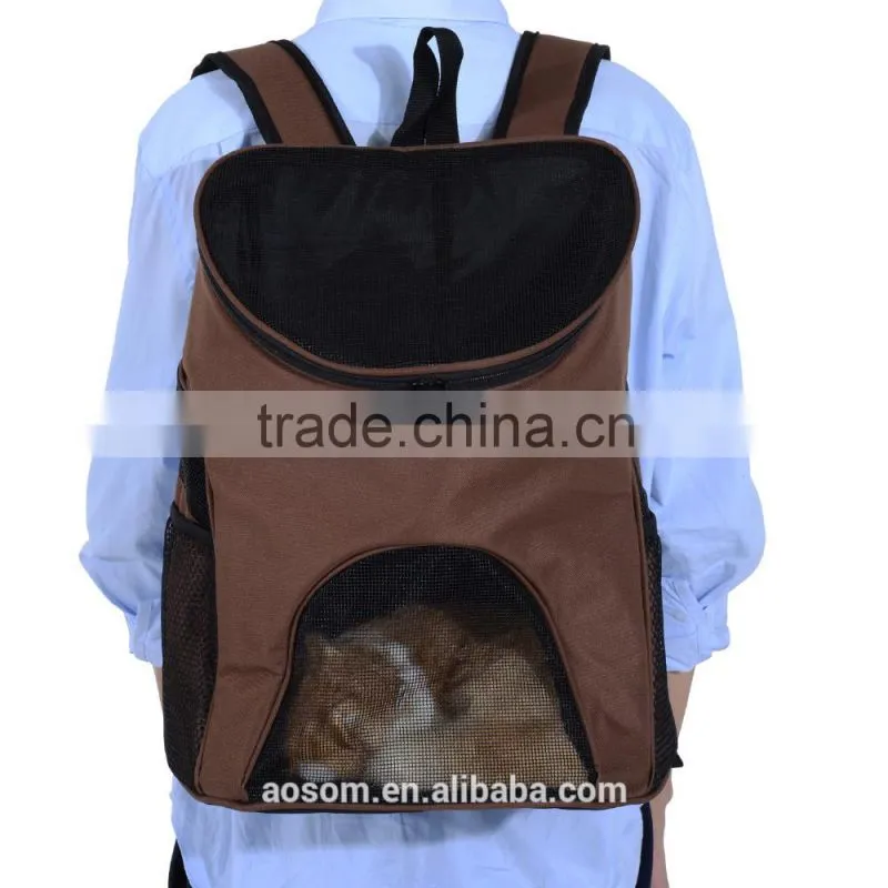 PawHut Coffee Pets Travel Backpack