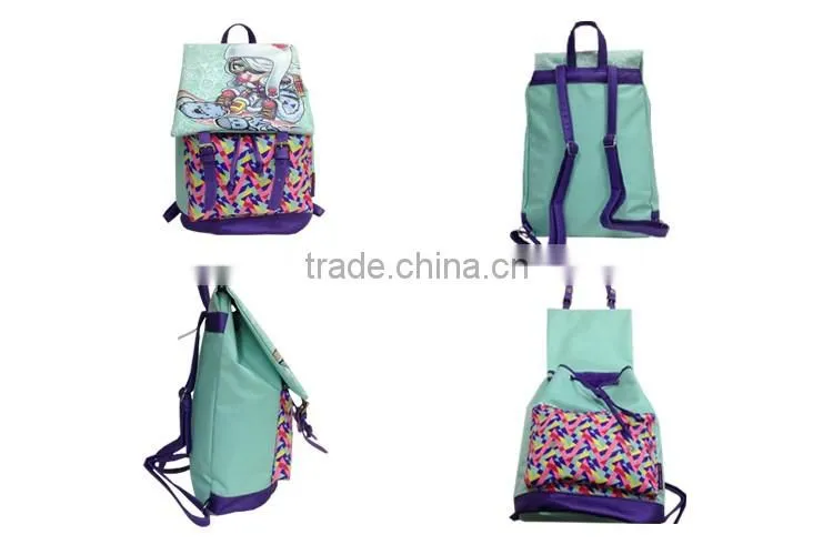 Popular Outdoor Teenage Girl School Bags Student Backpack