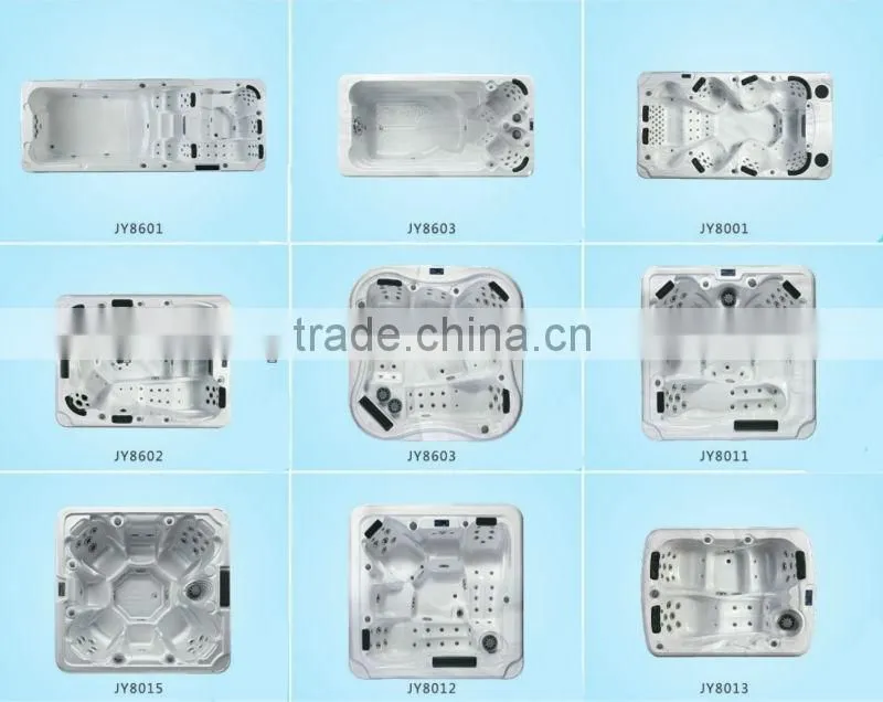 luxury swim spa outdoor whirlpool spa tub massage spa pool