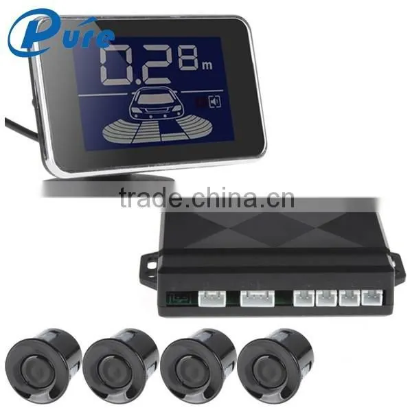 Car Parking System Ultrasonic Sensor System High Definition LCD Display Top Quality Parking Sensor