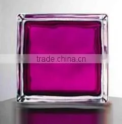 best prices 190x190x80mm Colored and Clear Glass Block / Glass Brick