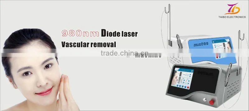 distributor low price ! 980nm spider vein removal machine vascular remover 980 varicose vein laser