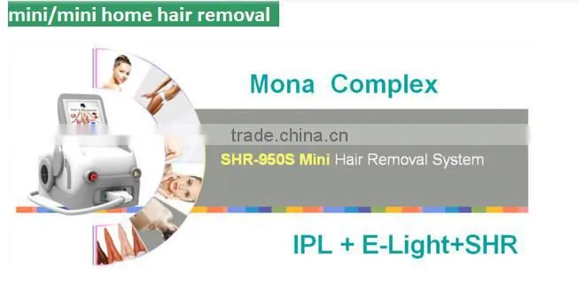 Multifunctional Portable IPL Laser Hair Removal Machine / 2015 Professional Beauty Machine