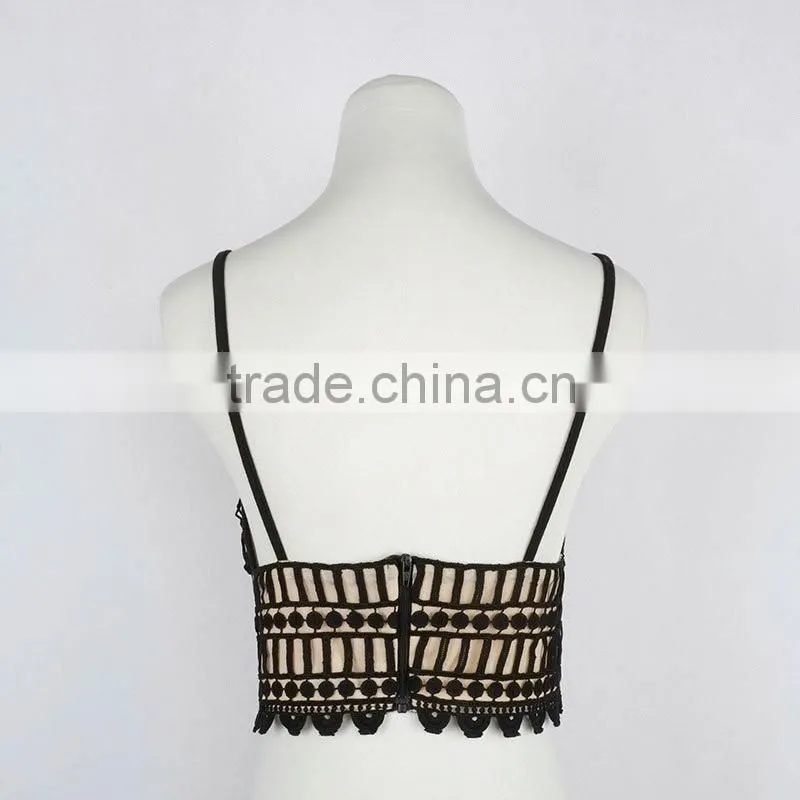 Bonvatt Lace Flower Breast Lift Bra Support Underwear Half Vest Ladies Bra New Design