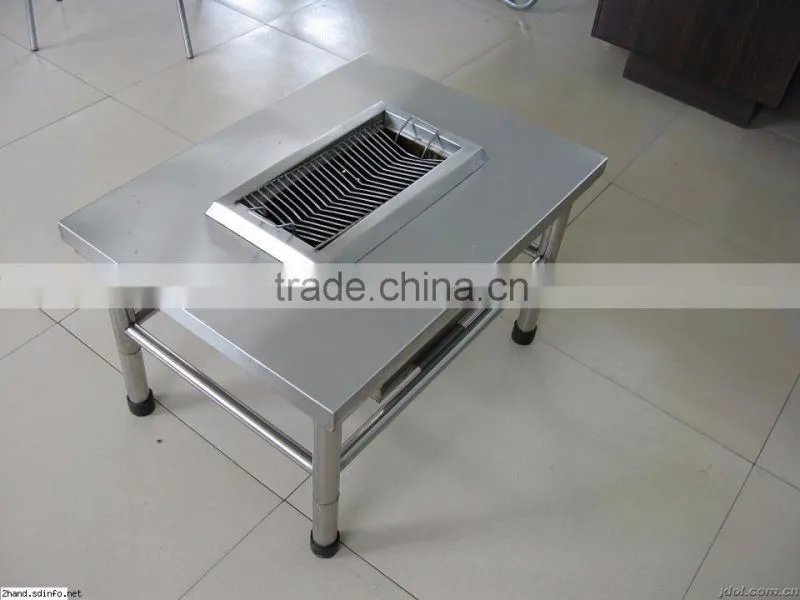 high quality china manufacturer AR-20161046 Iron Grill Table and Accessories
