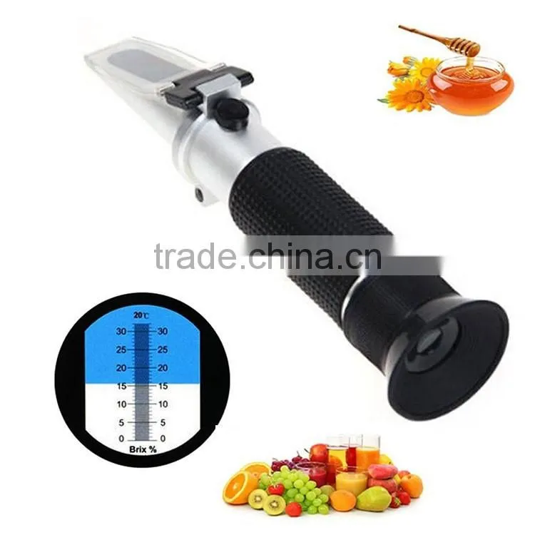Accurate Hand Held Optic Honey Refractometer For Sugar Honey Brix Refractometer Tester 58%-90%