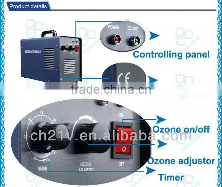 effective ceramic portable ozone water purifier for cleaning vegetables