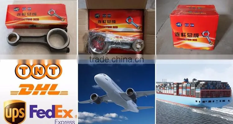Direct sales of marine diesel engine parts S195 forged connecting rod