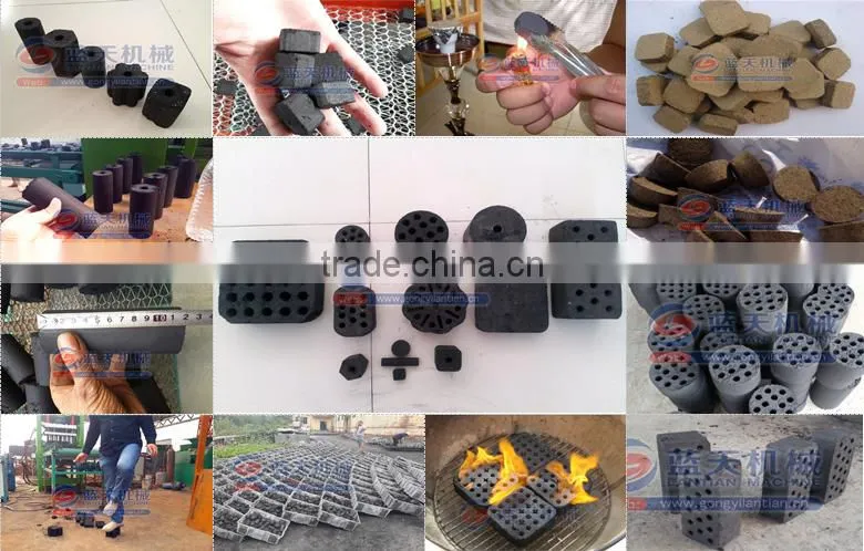 Lantian Brand Hydraulic and mechanical types shisha briquettes machine