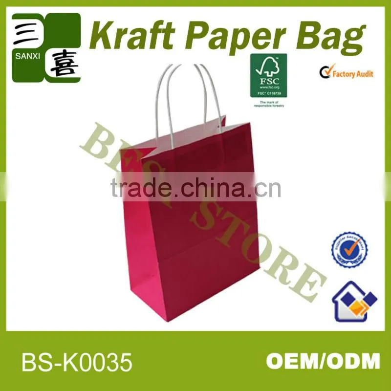 Recycle zebra promotion paper bags retail