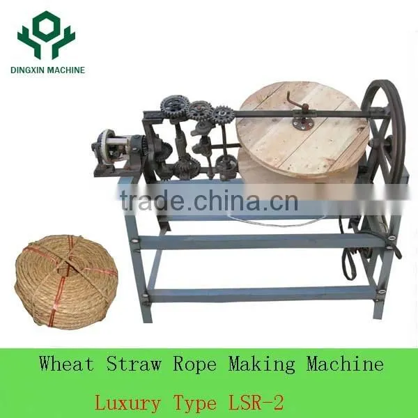2017 Simple Structure farm tools Semi Auto Rice Straw Rope Spinning Machine