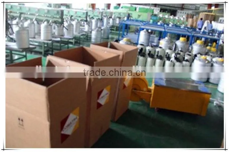 YDZ Self-pressurized transportable lab biological liquid nitrogen dewar/liquid nitrogen cryogenic tank