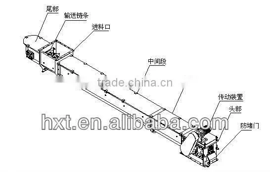 Used steel silo grain conveyor for sales
