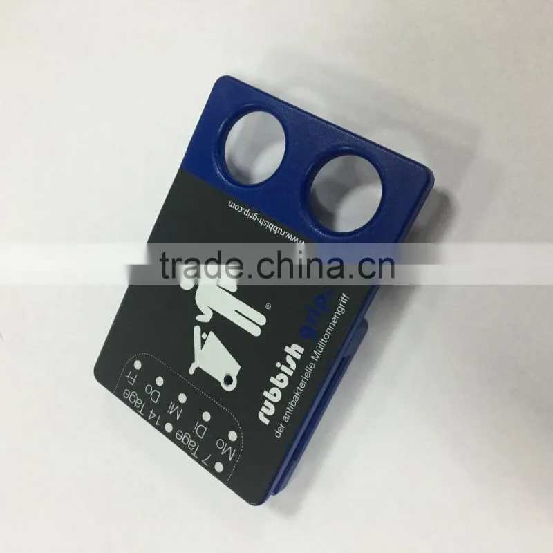 Hot selling outdoor plastic rubbish bin grip