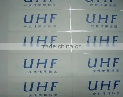 CMYK Offset Printable RFID Photo Labels for Library Management