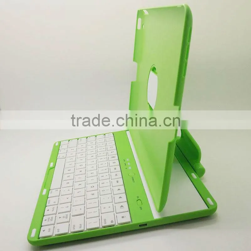 360 Degree Rotate Wireless Bluetooth Keyboard Case For iPad 2/3/4