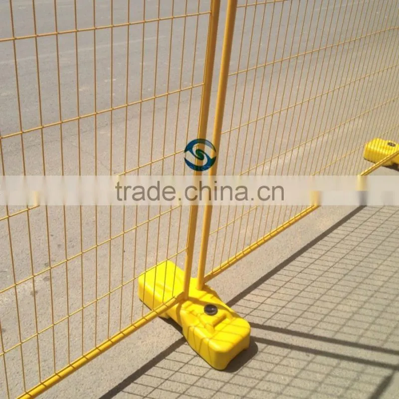 portable steel pipe frame Temporary Fences for Events, Security and Construction