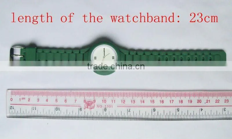 Free Sample, Latest Design Silicone Watch