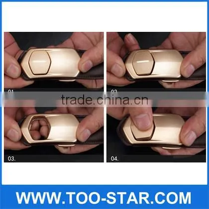 Multi-function bluetooth leather belt Reminder metal belt male leather belt smart leather belt