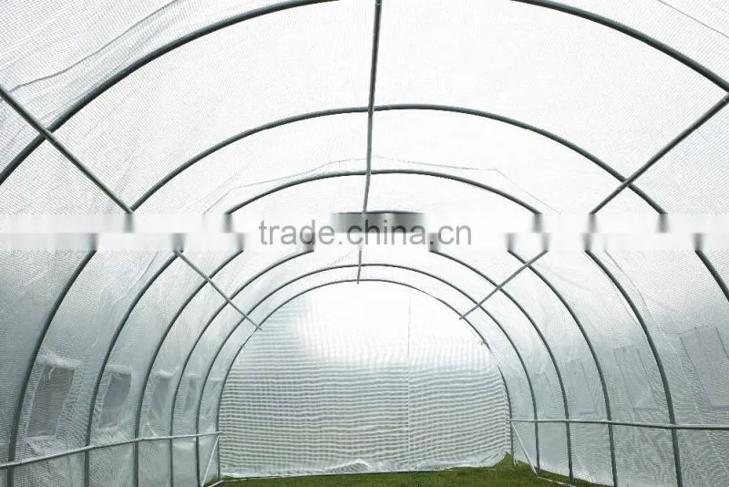8x3x2M Polytunnel garden Greenhouse Fully Galvanized Steel Frame with door