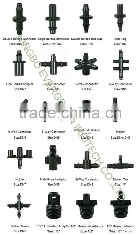 single barbed DN5 connector