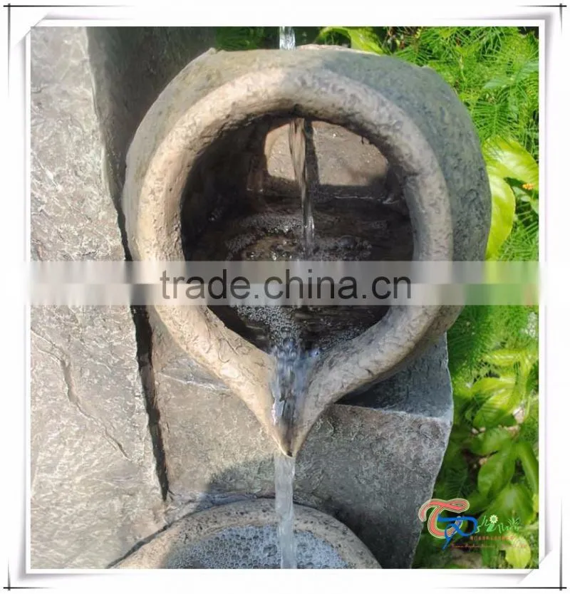 Traditional Large Electric Outdoor Water Fountain/Led Fountain Light