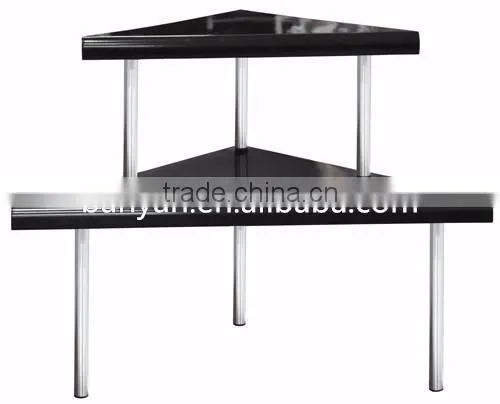 China Factory Kitchen and Home Stainless Steel Corner Storage Shelf