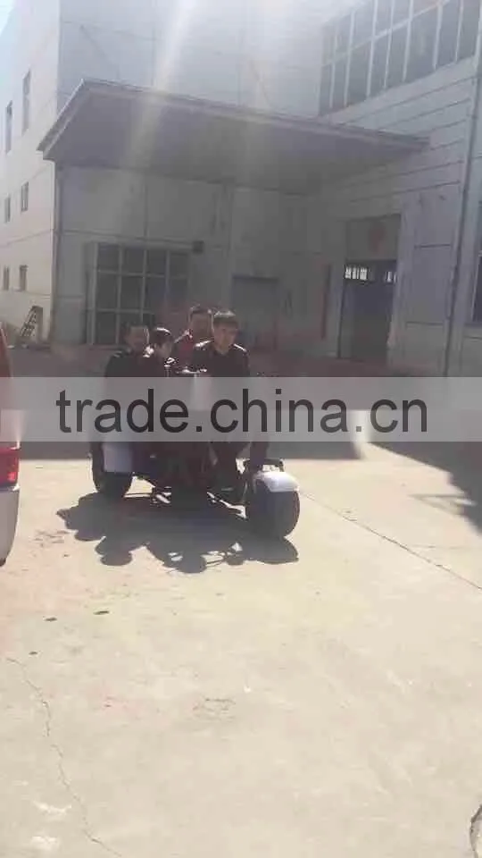 2017 Mini Citycoco 18*9.5 inch 3 Pneumatic Wheels Electric City Scooter City Coco Motor Cycle with 3 seats