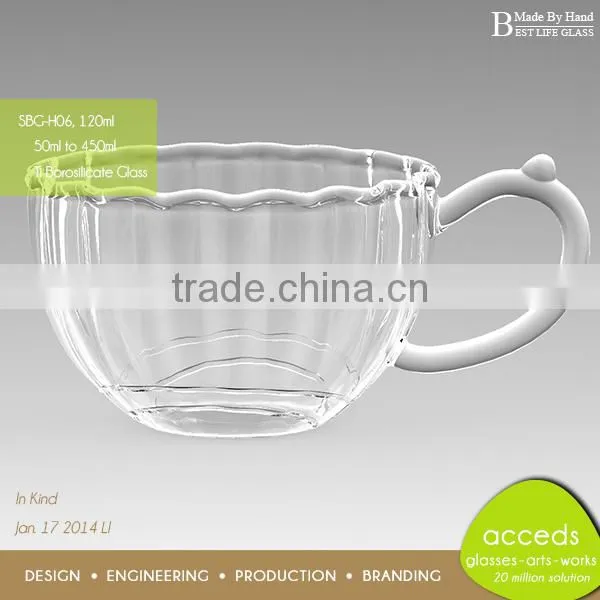 Different Types Cappuccino Cup with Handle