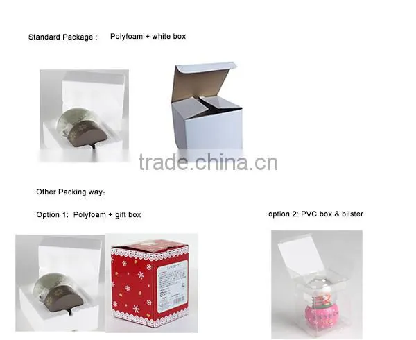 cute dog animal glass snow globe with polyresin base gift snow globe diameter 45mm