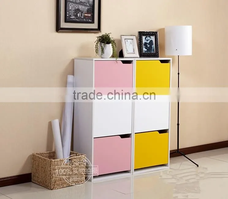2015 refined wooden shoe racks for kids