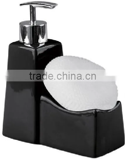 plastic pump ceramic soap dispenser