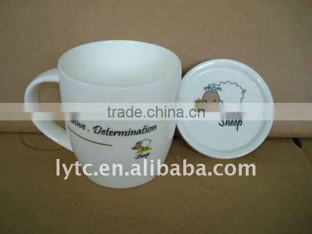 ceramic mug with spoon