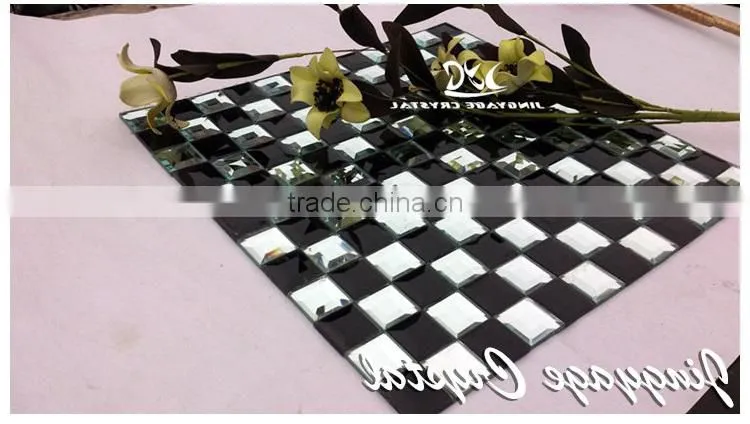 Diamond 5 surface glass mosaic 25*25mm