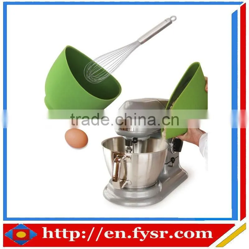 2016 Food grade flexible collapsible silicon folding bowl