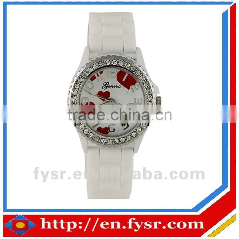 2012Hot sale!!! Fashionable colorful trendy novety blue silicone quartz watch