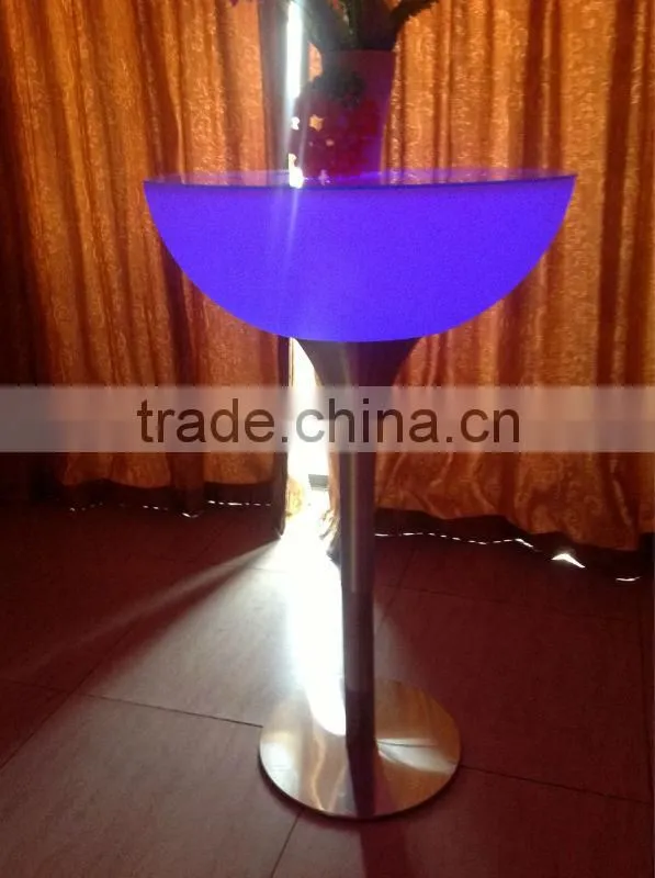 Light Up Bar Table Furniture,Led High Coffee Table