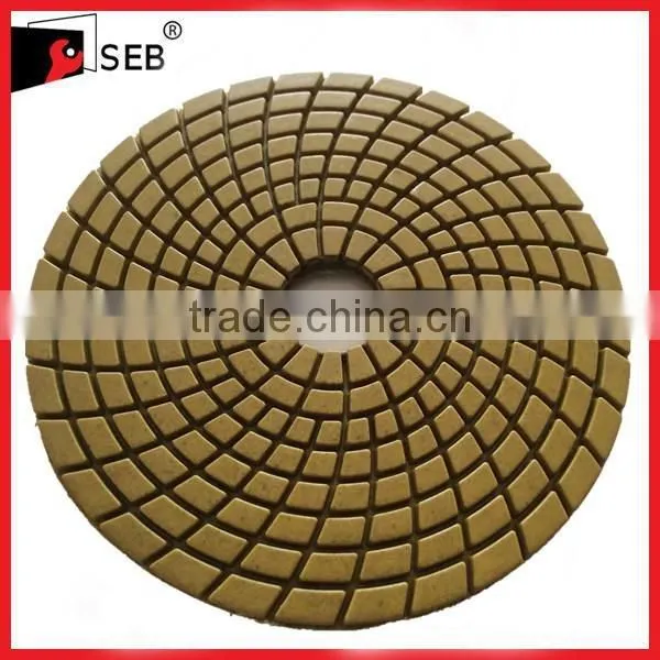 100mm polishing pads for concrete wet SEB-PP110679