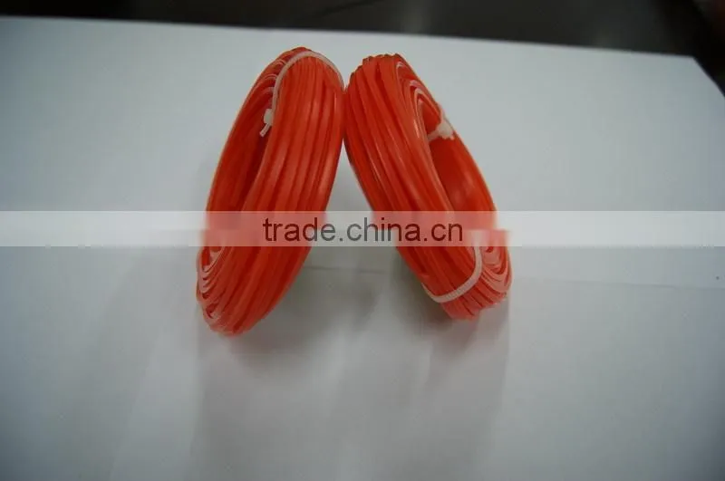 orange nylon trimmer line
